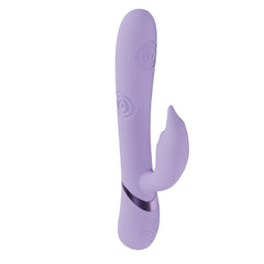 VIVE Pallina - 25 cm USB Rechargeable Tapping Rabbit Vibrator