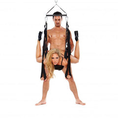 WhipSmart Pleasure Swing - Black Adjustable Swing
