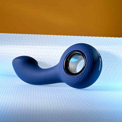 Zero Tolerance THE REACH Vibrating Anal Plug - Blue