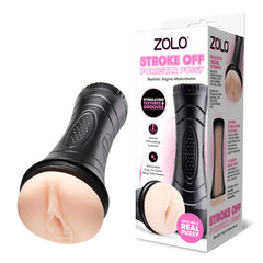 Zolo STROKE OFF Pornstar Pussy - Flesh Vagina Stroker