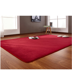 Red floor rugs for pleasure room