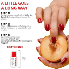 Adam & Eve Make Me Cum Clit Sensitiser Gel for Women - 30 ml Bottle