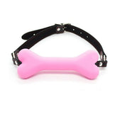 Bone gag PINK for puppy play &/or BDSM - Shhh...