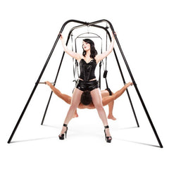 Fetish Fantasy Sex Swing Frame & Sling Package by Pipedream