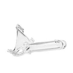 Zoro Knight 6in Clear Pegging strap on with waistband