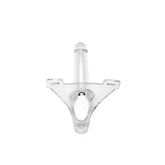 Zoro Knight 6in Clear Pegging strap on with waistband