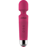 Shibari Mini Halo Wireless Massage Wand with 20 Vibration Patterns - Pink