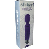 Shibari Mini Halo Wireless Massage Wand with 20 Vibration Patterns - Purple