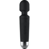 Shibari Mini Halo Wireless Massage Wand with 20 Vibration Patterns - Black