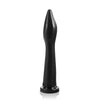 Goose Medium width dildo w/ Suction Black 36cm