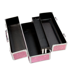 Lockable Large Vibrator Case - Pink
