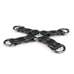 Hogtie in Black with Studs & Steel Tether Rings