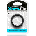 Xact-Fit Cock Rings #14 1.4in 2 Pk - Black