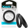 Xact-Fit Cock Rings #17 1.7in 2 Pk - Black