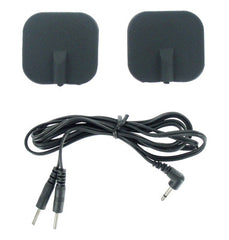 Zeus Deluxe Black Electro Pads 2-Pack
