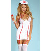 Nurse Costume 5 Pc White - L/XL