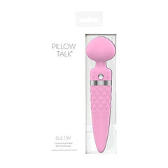 Pillow Talk Sultry Dual Ended Warming Massager Pink
