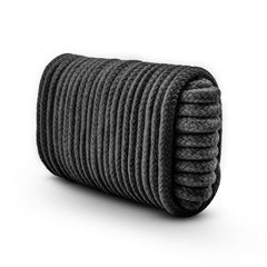 Shibari Bondage Rope 10m by Temptasia - Black