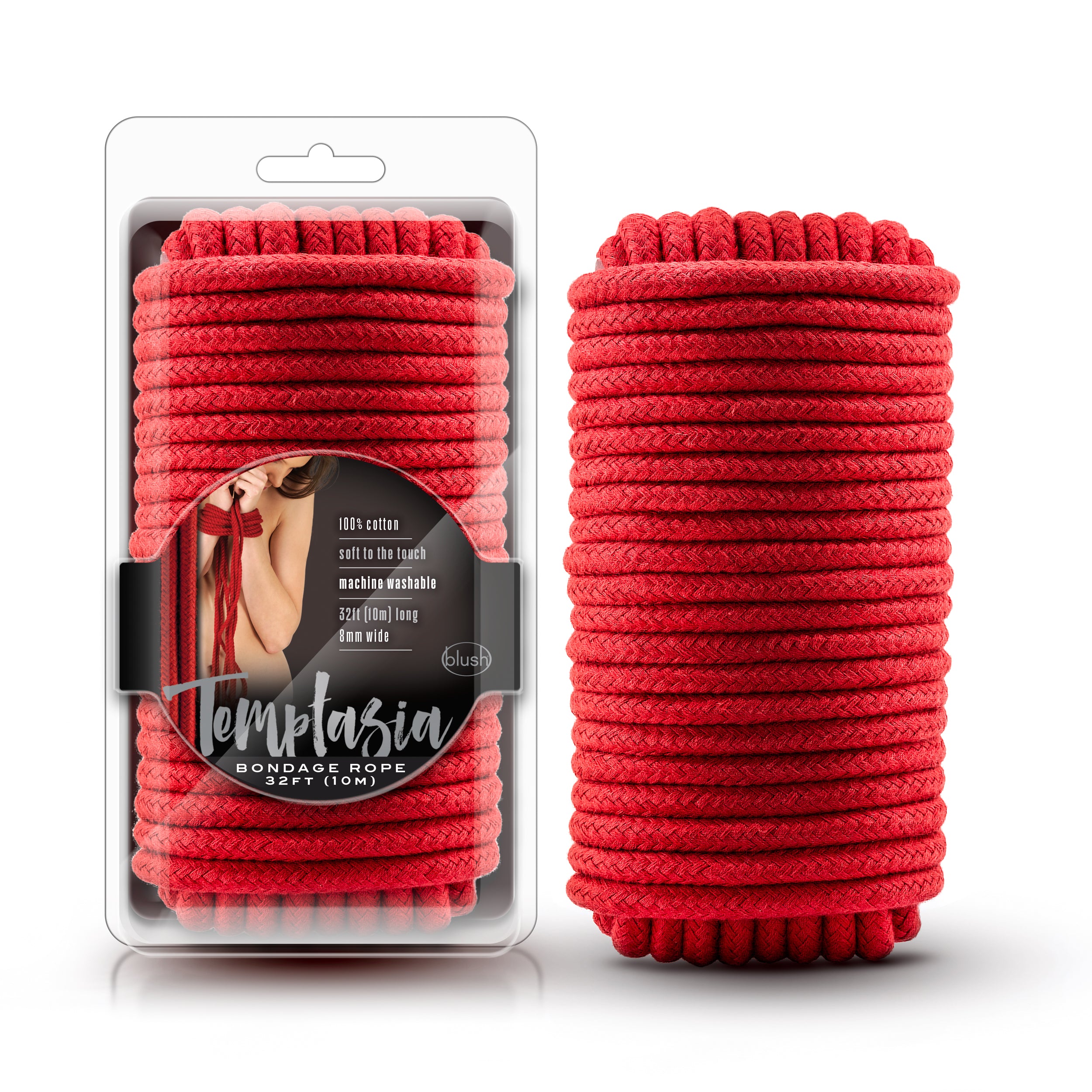 Bondage Rope on a 10m roll in Red from Shhh Online Sales Australia
