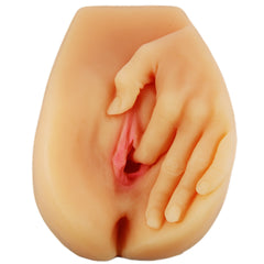 X5 Men Spread Me Beige two hole Masturbator