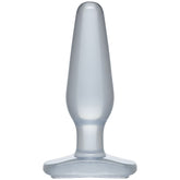Jelly Butt Plug Clear - Medium