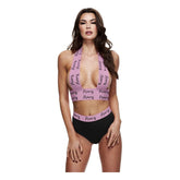 Strappy Princess Logo Elastic Booty Short Set 2 Pc - One size fits most