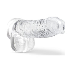 Naturally Yours 6" Crystaline Dildo - Diamond Clear