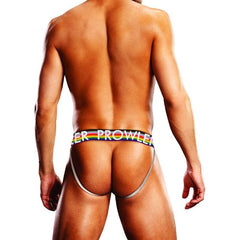 Prowler Oversized Paw Print Men's Jock Strap - Black base colour 4 sizes