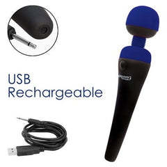PalmPower Massage Wand - Blue