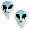 Holographic Melty Alien Pasties