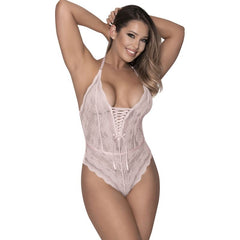 Mesh and Lace Teddy Blush - 2 colours 2 sizes