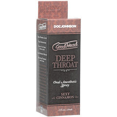 GoodHead Deep Throat Desensitising Spray Cinnamon 59ml