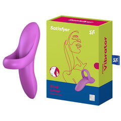 Satisfyer Bold Lover - Lilac USB Rechargeable Finger Stimulator