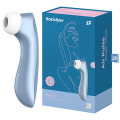 Satisfyer Pro 2+ Clit Stimulator - Blue