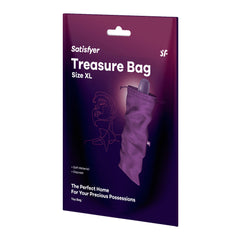 Satisfyer Treasure Sex Toy Bag X-Large - Purple