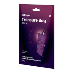 Satisfyer Treasure Sex Toy Bag Large - Purple