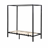 Steel Four Post bed frame - Single