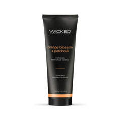 Wicked ORANGE BLOSSOM + PATCHOULI Sensual Massage Cream 120 ml