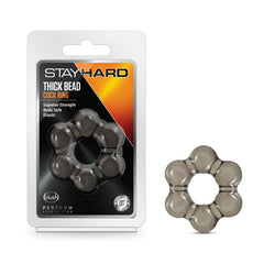 Stay Hard Thick Bead Cock Ring - Cock Ring