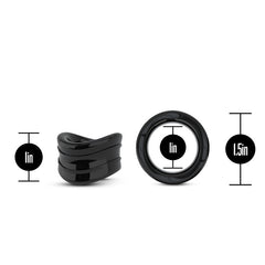 Stay Hard Beef Ball Stretcher Snug - 2.5 cm Ball Stretcher Ring