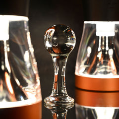 Gender X THE BALLER - Glass 11 cm Anal Plug