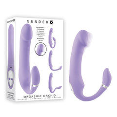 Gender X ORGASMIC ORCHID Vibrator - Purple