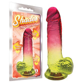 Shades 8'' Jelly TPR Dong - Pink