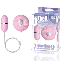 The 9's b-Shell Vibrating Egg - Pink
