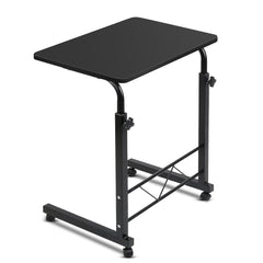 Rolling Adjustable Height Attendance Table - Black