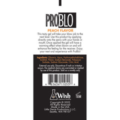 ProBlo Peach Flavoured Blowjob Gel - 29 ml Tube