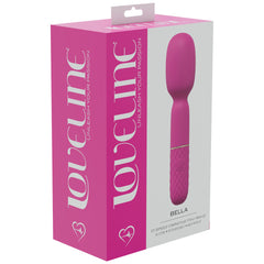 LoveLine Bella 10 Speed Vibrating Mini Wand - Pink