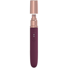 LOVELINE The Traveller Silicone Discreet Vibe - Burgundy