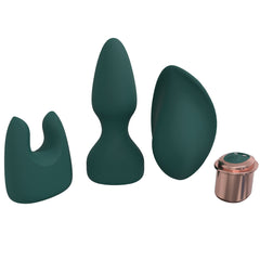 Loveline ULTIMATE Kit interchangeable Bullet Vibe Set - Green