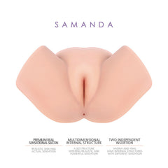 Kokos Big Hip Samanda - Missionary Style Masturbator